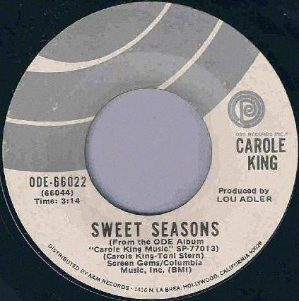 Carole King : Sweet Seasons / Pocket Money (7", Single)