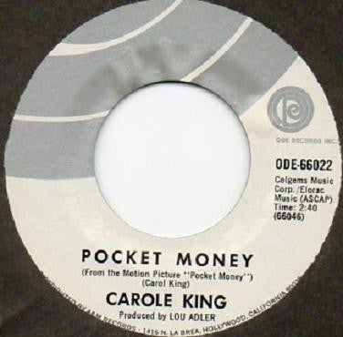Carole King : Sweet Seasons / Pocket Money (7", Single)
