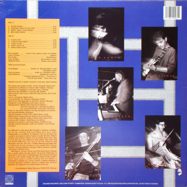 Big Shoulders : Big Shoulders (LP, Album)