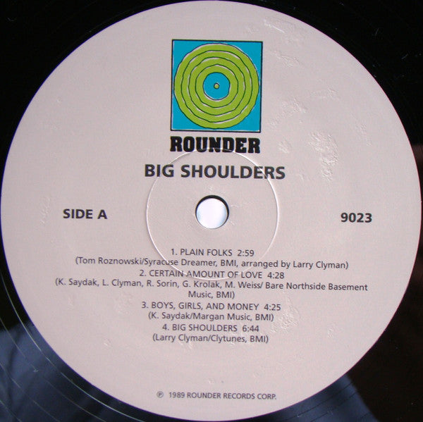 Big Shoulders : Big Shoulders (LP, Album)