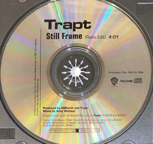 Trapt : Still Frame (CD, Single, Promo)