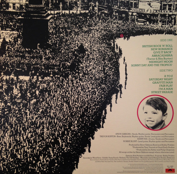 Steve Gibbons Band : Street Parade (LP, Album, 72,)