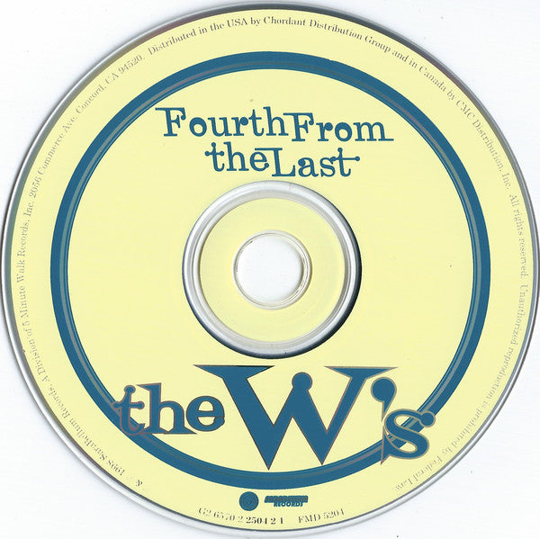 The W's : Fourth From The Last (CD, Album)