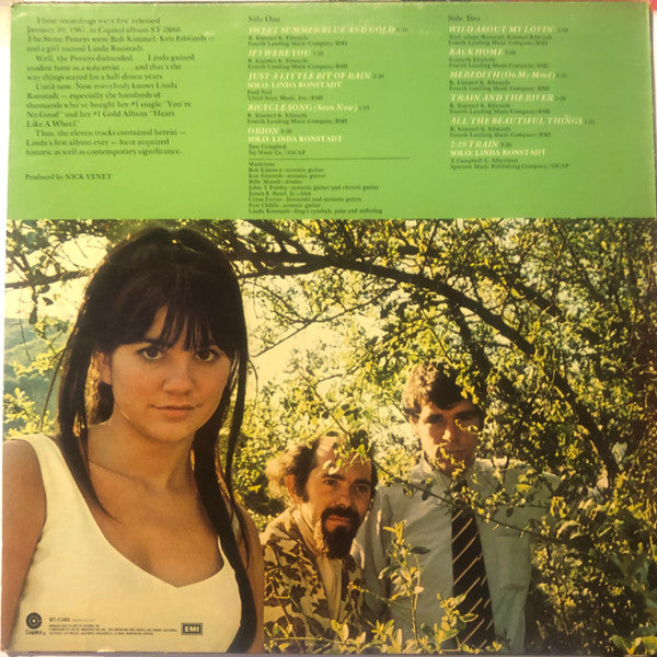 The Stone Poneys Featuring Linda Ronstadt : The Stone Poneys Featuring Linda Ronstadt (LP, Album, RE, Jac)
