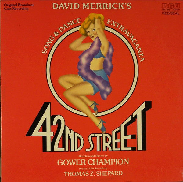 David Merrick (2) : 42nd Street Original Broadway Cast Recording (LP, Album, Gat)