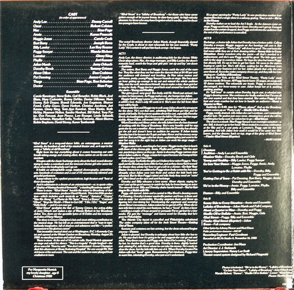 David Merrick (2) : 42nd Street Original Broadway Cast Recording (LP, Album, Gat)