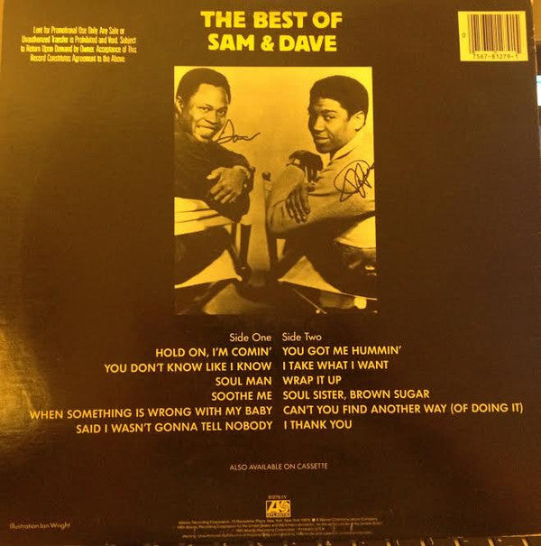 Sam & Dave : The Best Of Sam & Dave (LP, Comp)