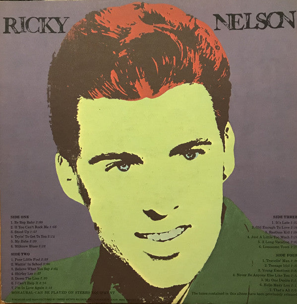 Ricky Nelson (2) : RIcky Nelson (2xLP, Comp, All)