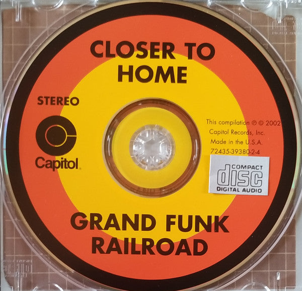 Grand Funk Railroad : Closer To Home (CD, Album, Comp, RE, RM)