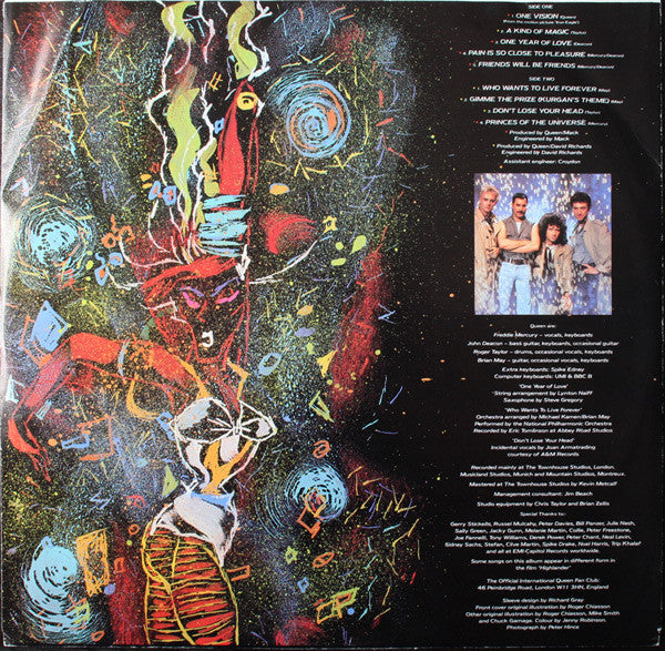 Queen : A Kind Of Magic (LP, Album, Gat)