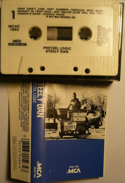 Steely Dan : Pretzel Logic (Cass, Album, RE, Whi)