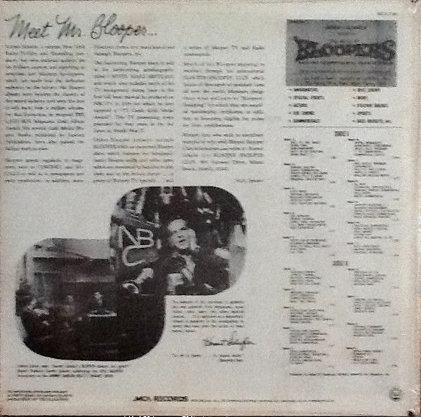 Kermit Schafer : The Best Of...Bloopers-Radio And Television's Most Hilarious Boners (LP, RE)