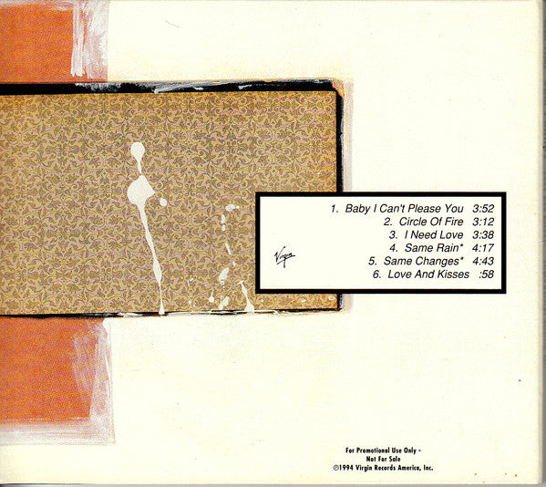 Sam Phillips : Love & Kisses (CD, EP, Promo, Smplr)