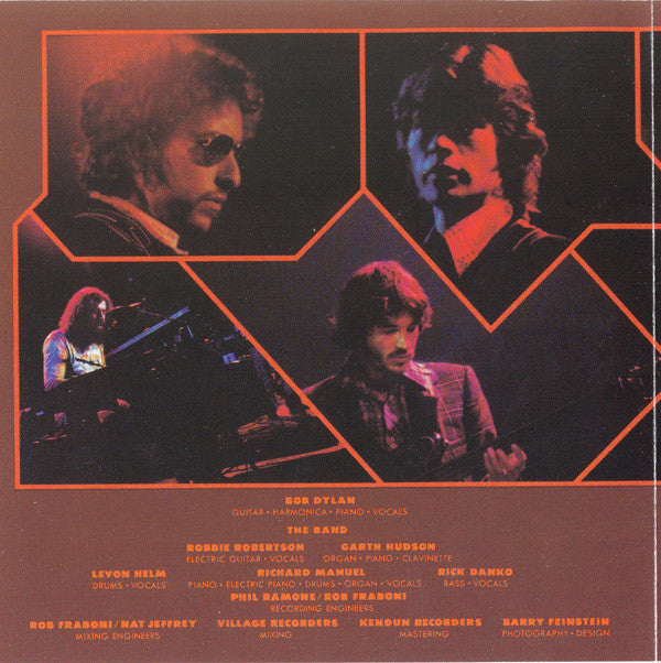Bob Dylan / The Band : Before The Flood (2xCD, Album, RE)