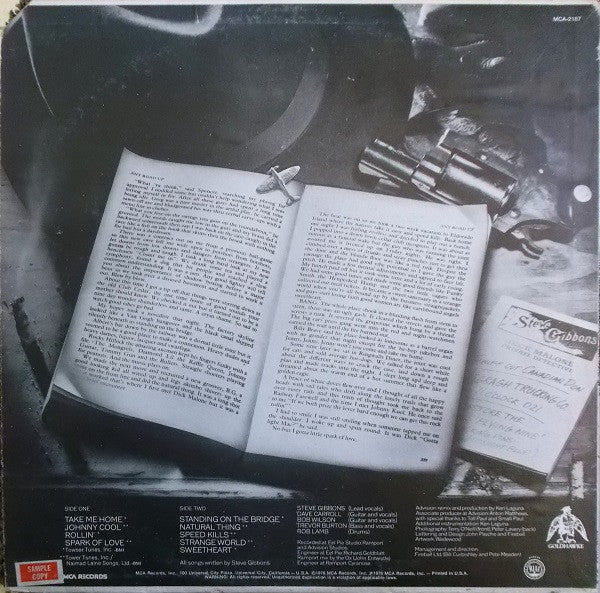 Steve Gibbons Band : Any Road Up (LP, Album, Pin)