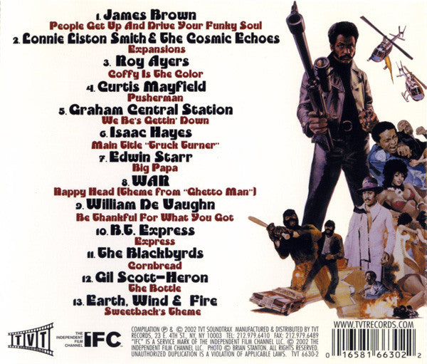 Various : (Music Inspired By) BaadAsssss Cinema: The Sounds Of Blaxploitation (CD, Comp)