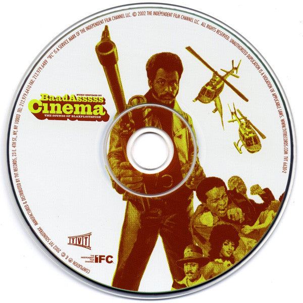 Various : (Music Inspired By) BaadAsssss Cinema: The Sounds Of Blaxploitation (CD, Comp)