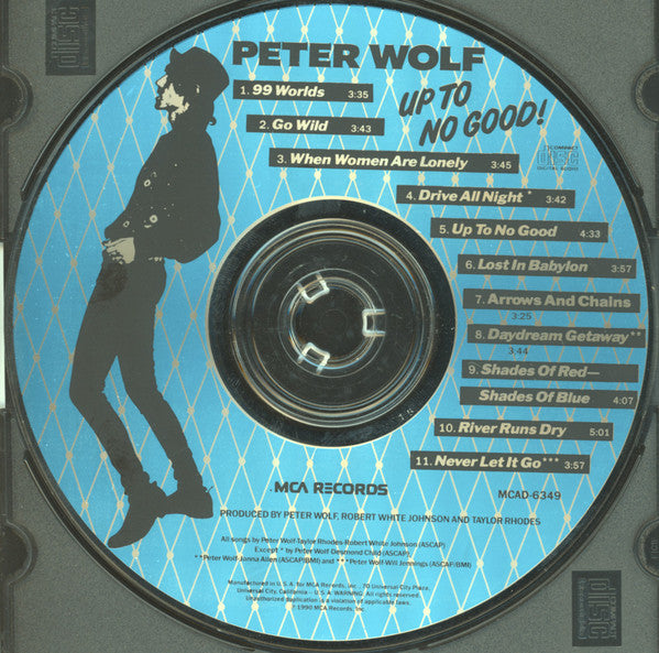 Peter Wolf : Up To No Good (CD, Album)