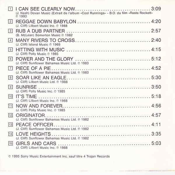 Jimmy Cliff : Vol. 2 (CD, Comp)