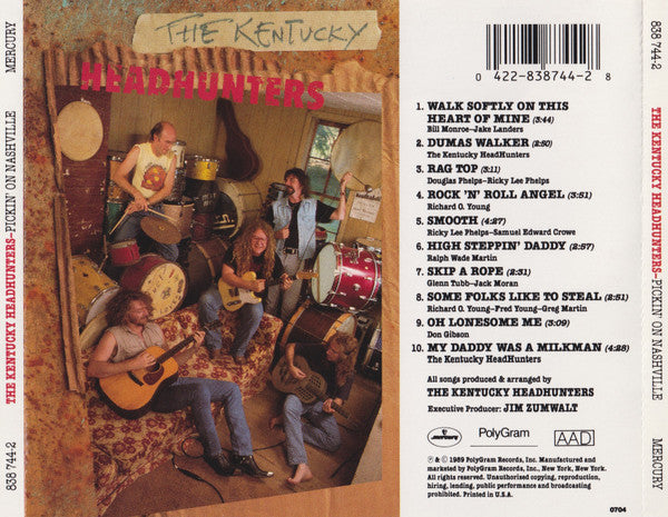 The Kentucky Headhunters : Pickin' On Nashville (CD, Album)