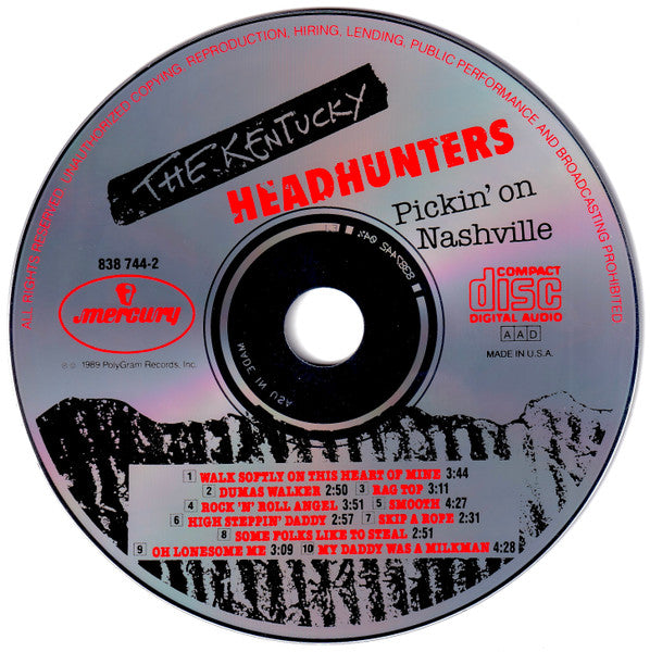The Kentucky Headhunters : Pickin' On Nashville (CD, Album)