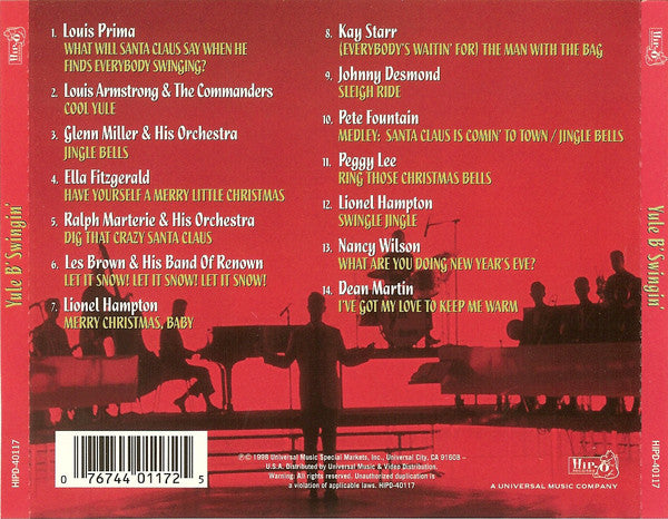 Various : Yule B' Swingin' (CD, Comp)