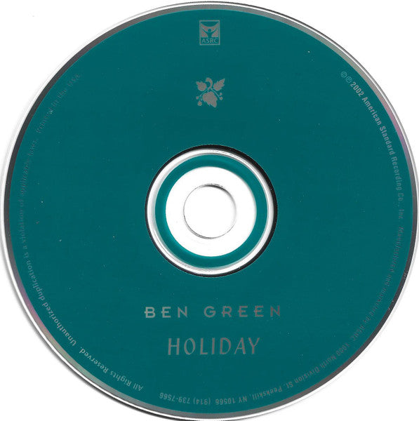 Ben Green : Holiday (CD, Single)