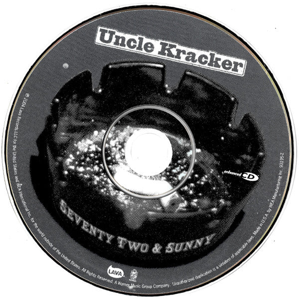 Uncle Kracker : Seventy Two & Sunny (CD, Album, Enh)