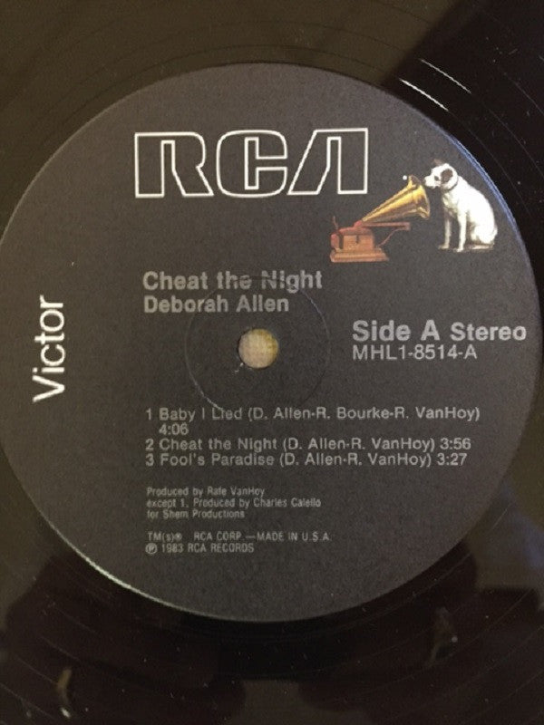 Deborah Allen : Cheat The Night (LP, MiniAlbum, Ind)