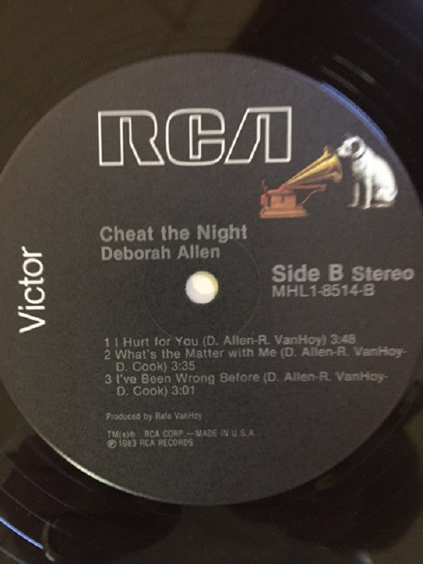 Deborah Allen : Cheat The Night (LP, MiniAlbum, Ind)