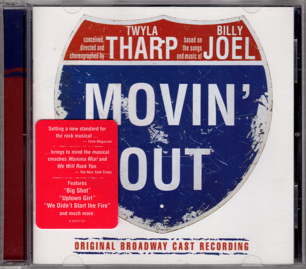 Billy Joel, Twyla Tharp : Movin' Out (Original Broadway Cast Recording) (CD, Album)