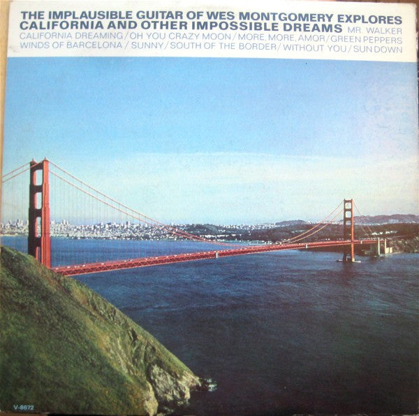 Wes Montgomery : California Dreaming (LP, Album, Mono)