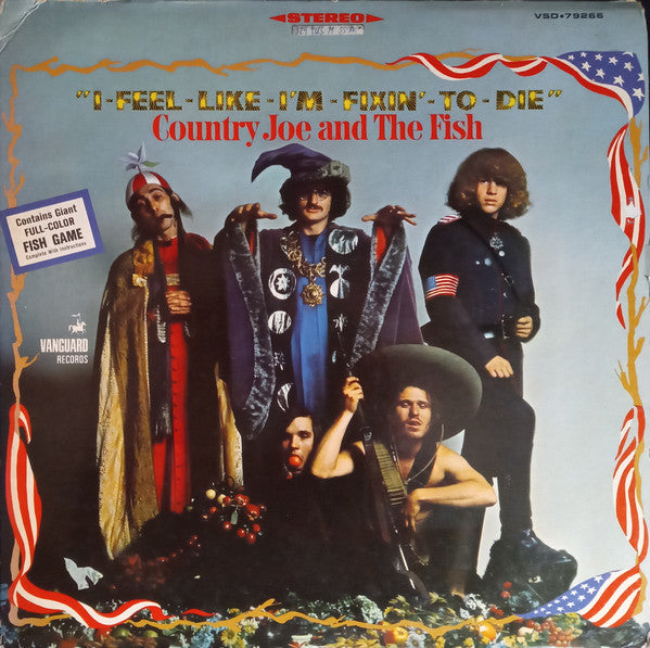 Country Joe And The Fish : I-Feel-Like-I'm-Fixin'-To-Die (LP, Album, RP, Blu)