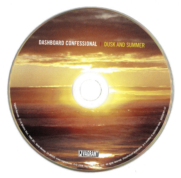 Dashboard Confessional : Dusk And Summer (CD, Album)
