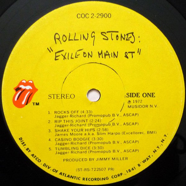 Rolling Stones* : Exile On Main St (2xLP, Album, Uni)