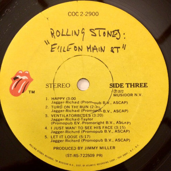 Rolling Stones* : Exile On Main St (2xLP, Album, Uni)
