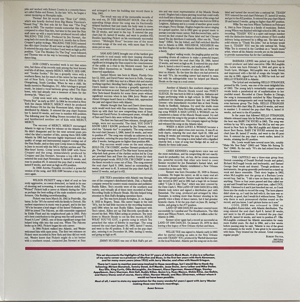 Various : Atlantic Rhythm And Blues 1947-1974 (Volume 5 1962 - 1966) (2xLP, Comp, RM, SP )