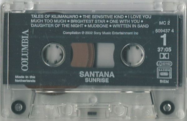 Santana : Sunrise (2xCass, Comp)