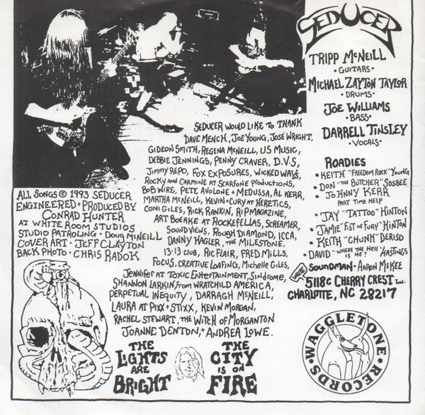 Seducer (3) : The Smell Of Death B/W Snapping Of The Cord (7", Single)
