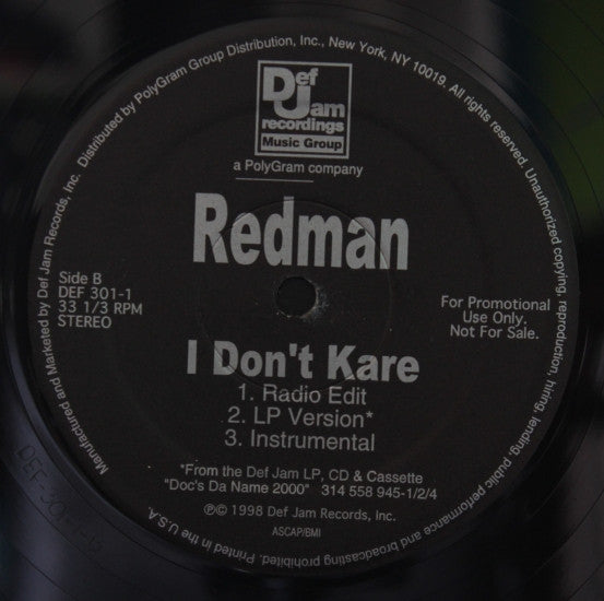 Redman : Da Goodness (12", Promo)