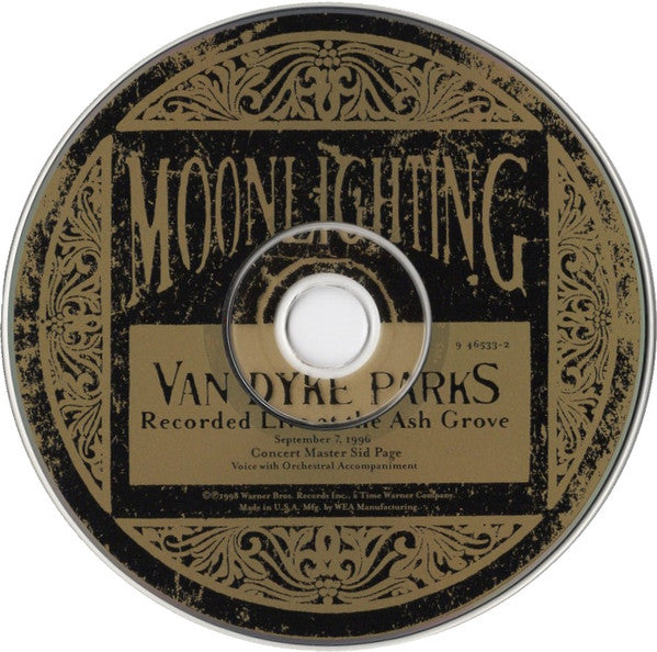 Van Dyke Parks : Moonlighting: Live At The Ash Grove (CD, Album)