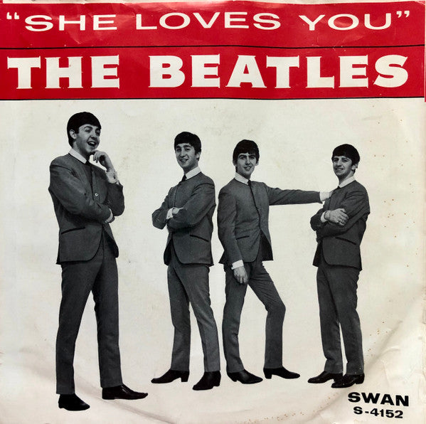 The Beatles : She Loves You / I'll Get You (7", Single, Mono, Bla)