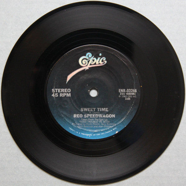 REO Speedwagon : Sweet Time (7", S/Sided, Styrene)