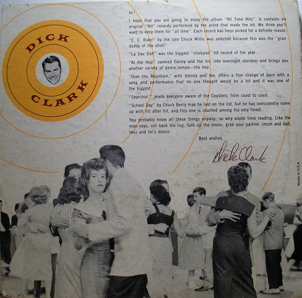 Dick Clark (2) / Various : Dick Clark Presents All Time Hits (7", EP, Comp, Mono)
