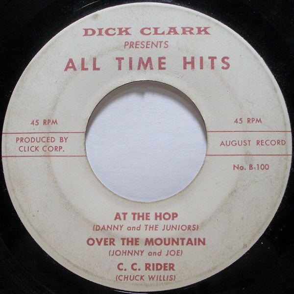 Dick Clark (2) / Various : Dick Clark Presents All Time Hits (7", EP, Comp, Mono)