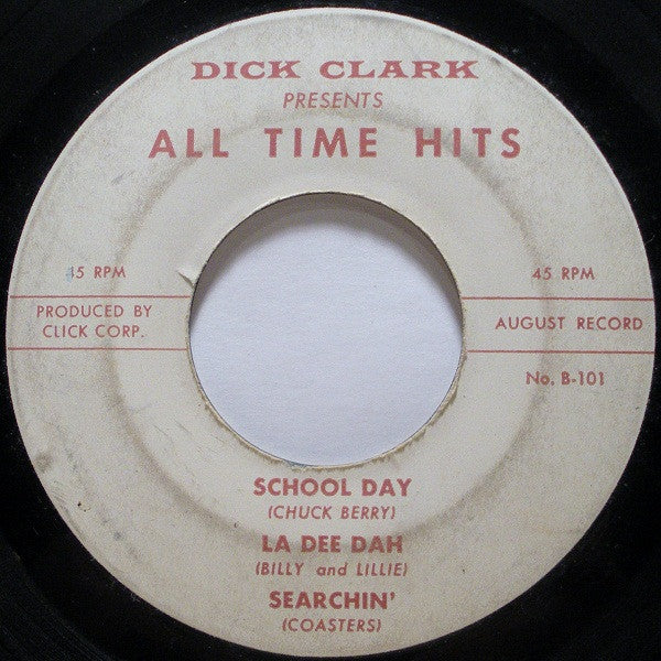 Dick Clark (2) / Various : Dick Clark Presents All Time Hits (7", EP, Comp, Mono)