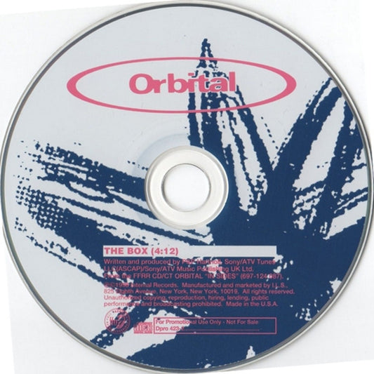 Orbital : The Box (CD, Single, Promo)