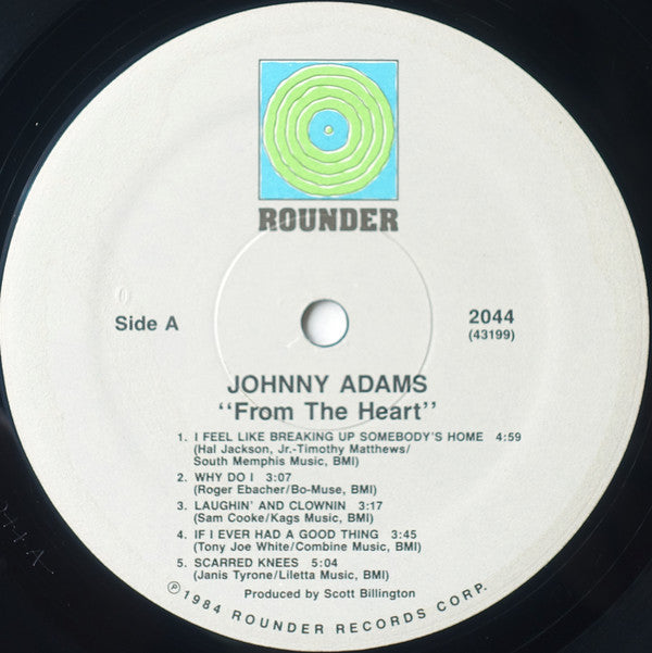 Johnny Adams : From The Heart (LP, Album)