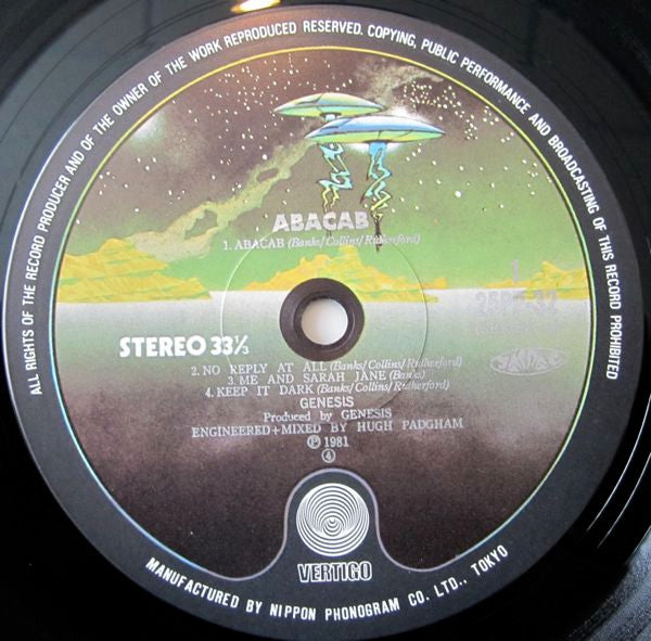 Genesis : Abacab (LP, Album, YRG)