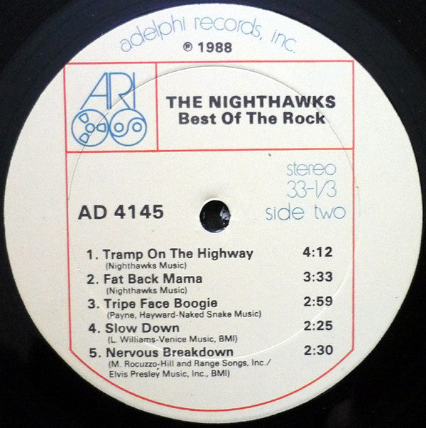 The Nighthawks (3) : Best Of The Rock (LP, Comp)
